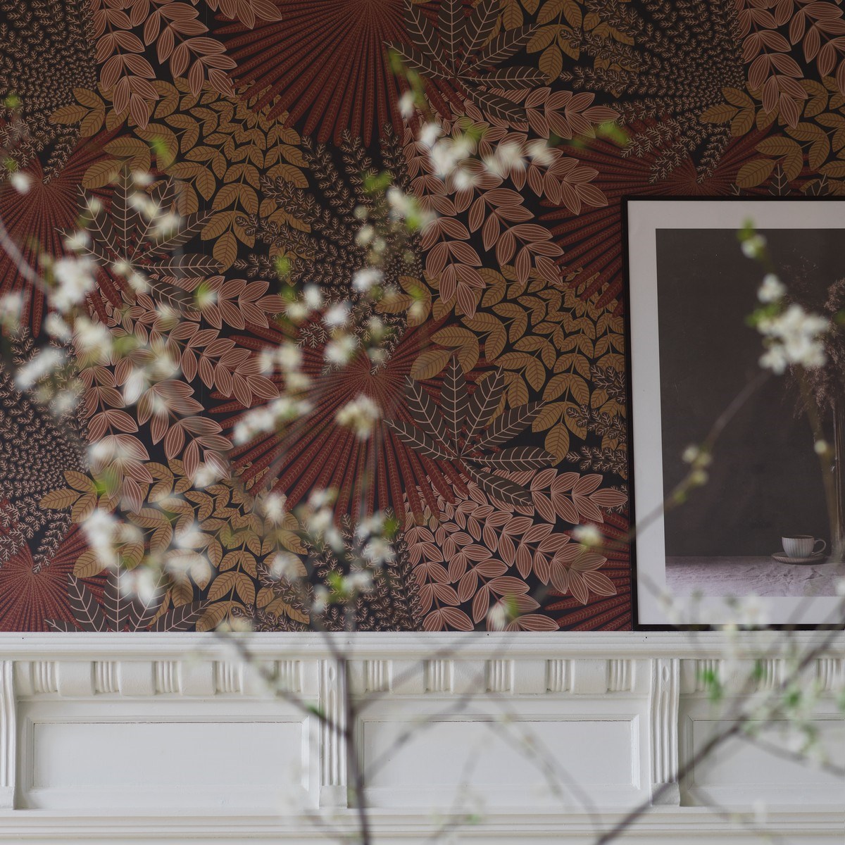 Tapet Treasured Velvet Leaves 2259