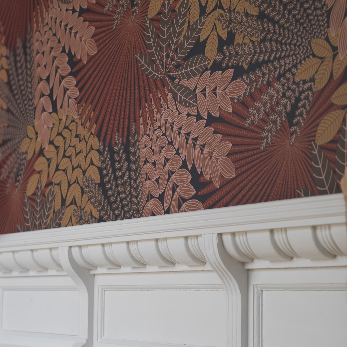 Tapet Treasured Velvet Leaves 2259