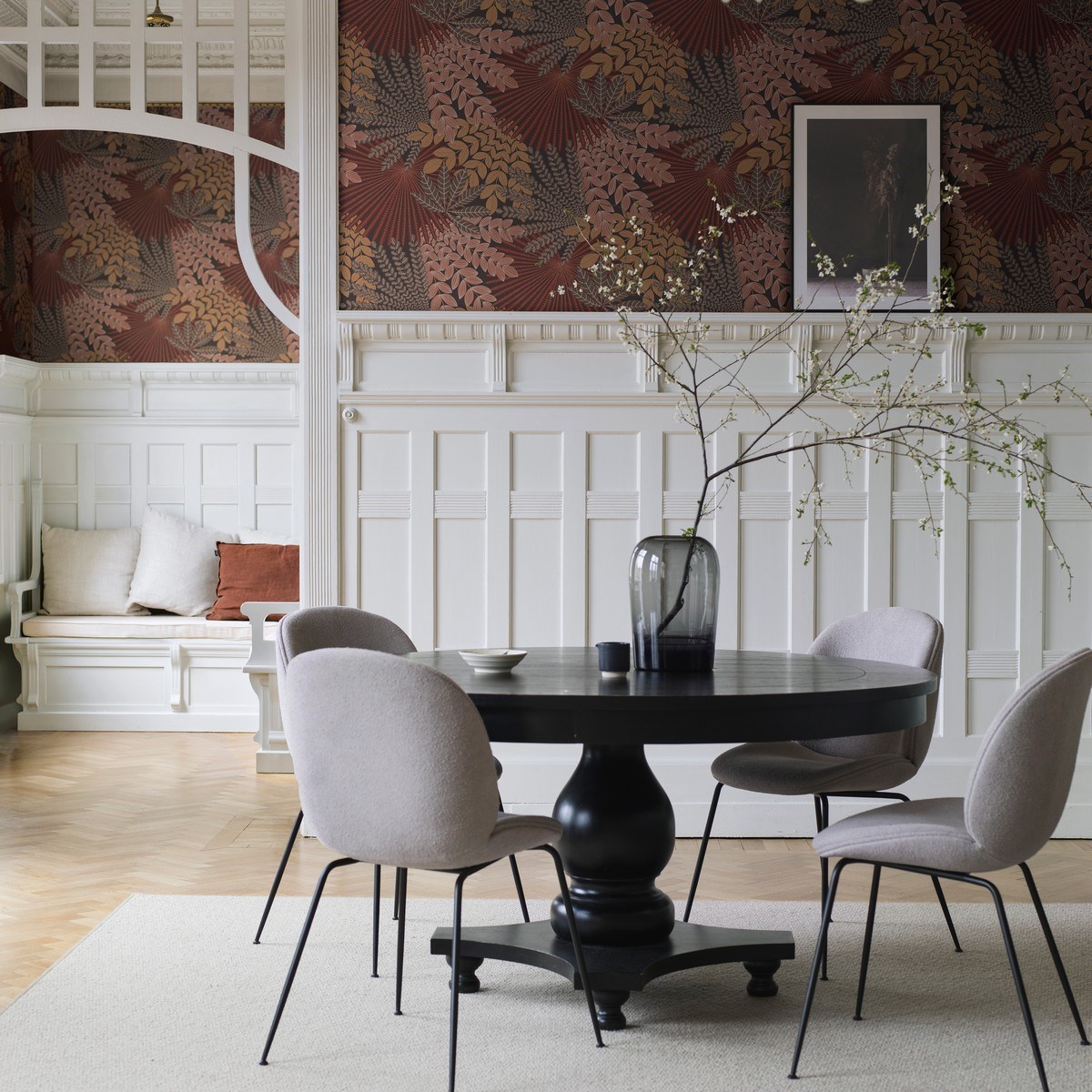 Tapet Treasured Velvet Leaves 2259