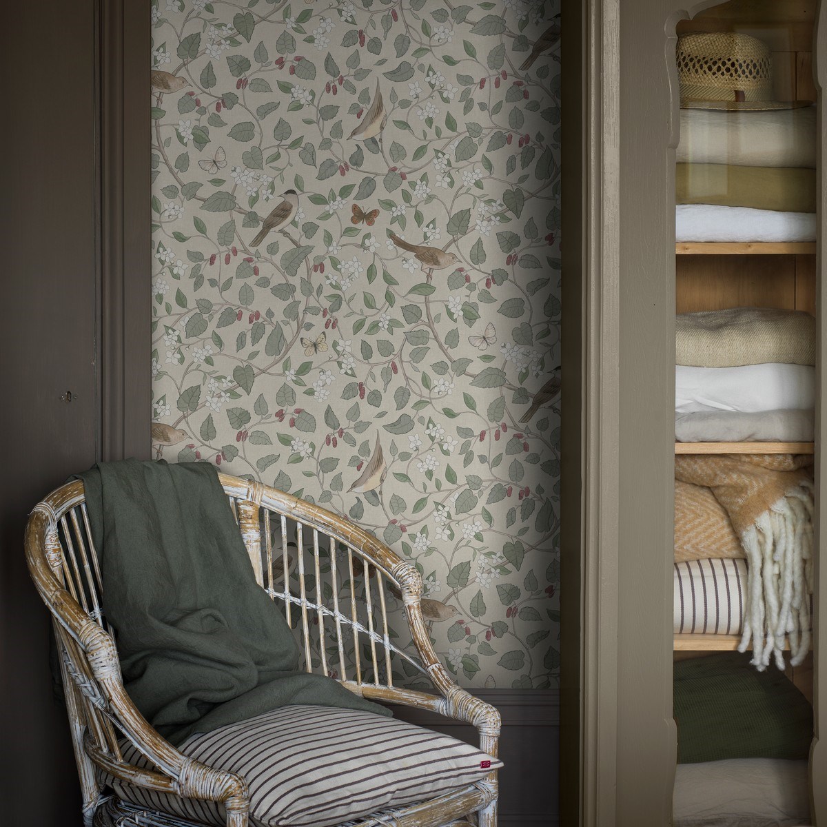 Tapet Special Edition Flowery Sångfåglar 2056