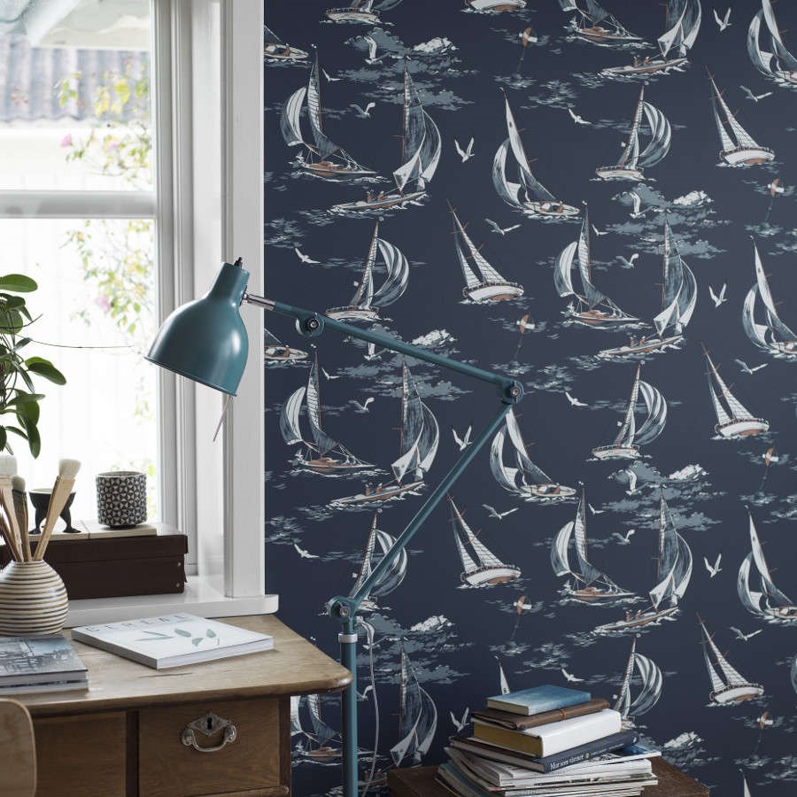 Tapet Marstrand II Sailboats 8853