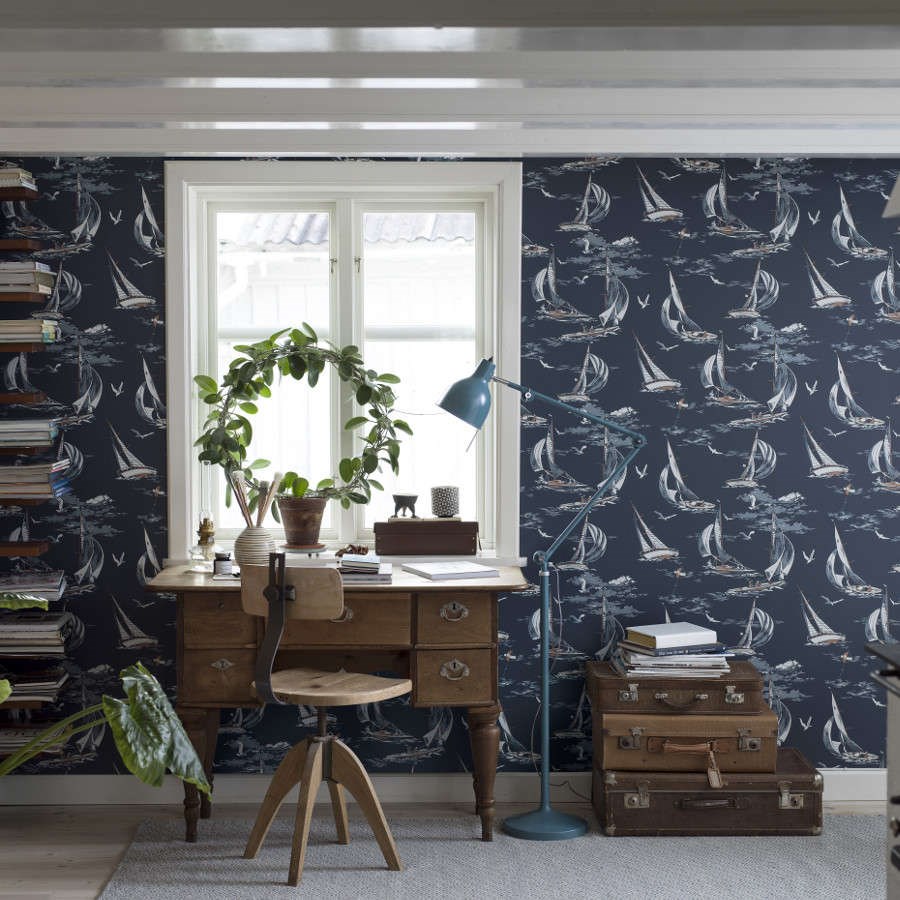 Tapet Marstrand II Sailboats 8853