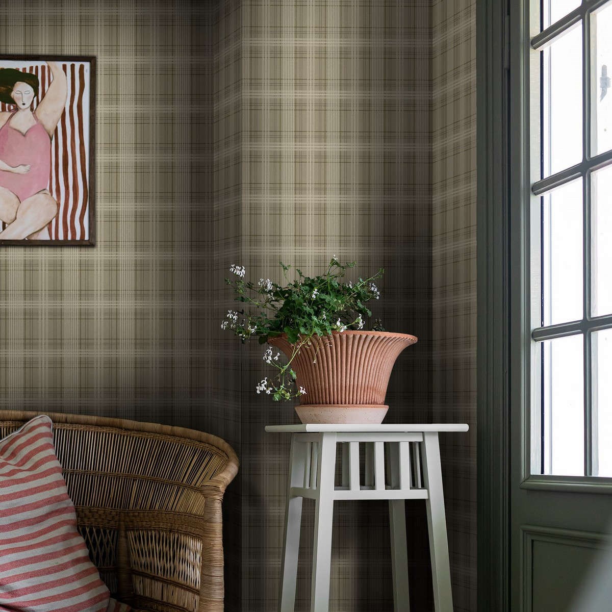 Tapet Cottage Garden Tailor´s Tweed 3577