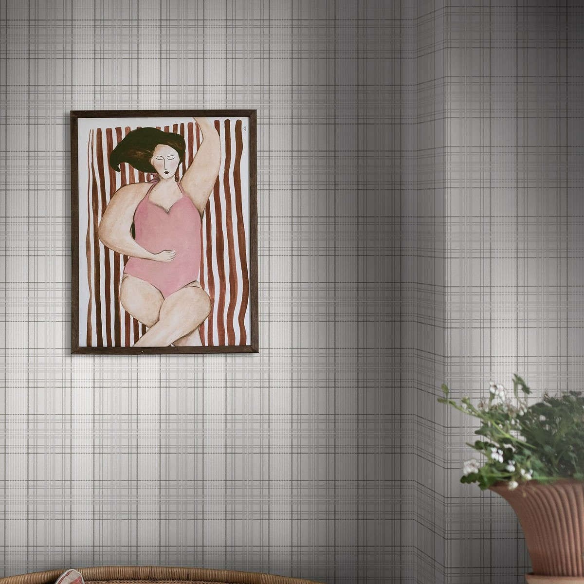 Tapet Cottage Garden Tailor´s Tweed 3581