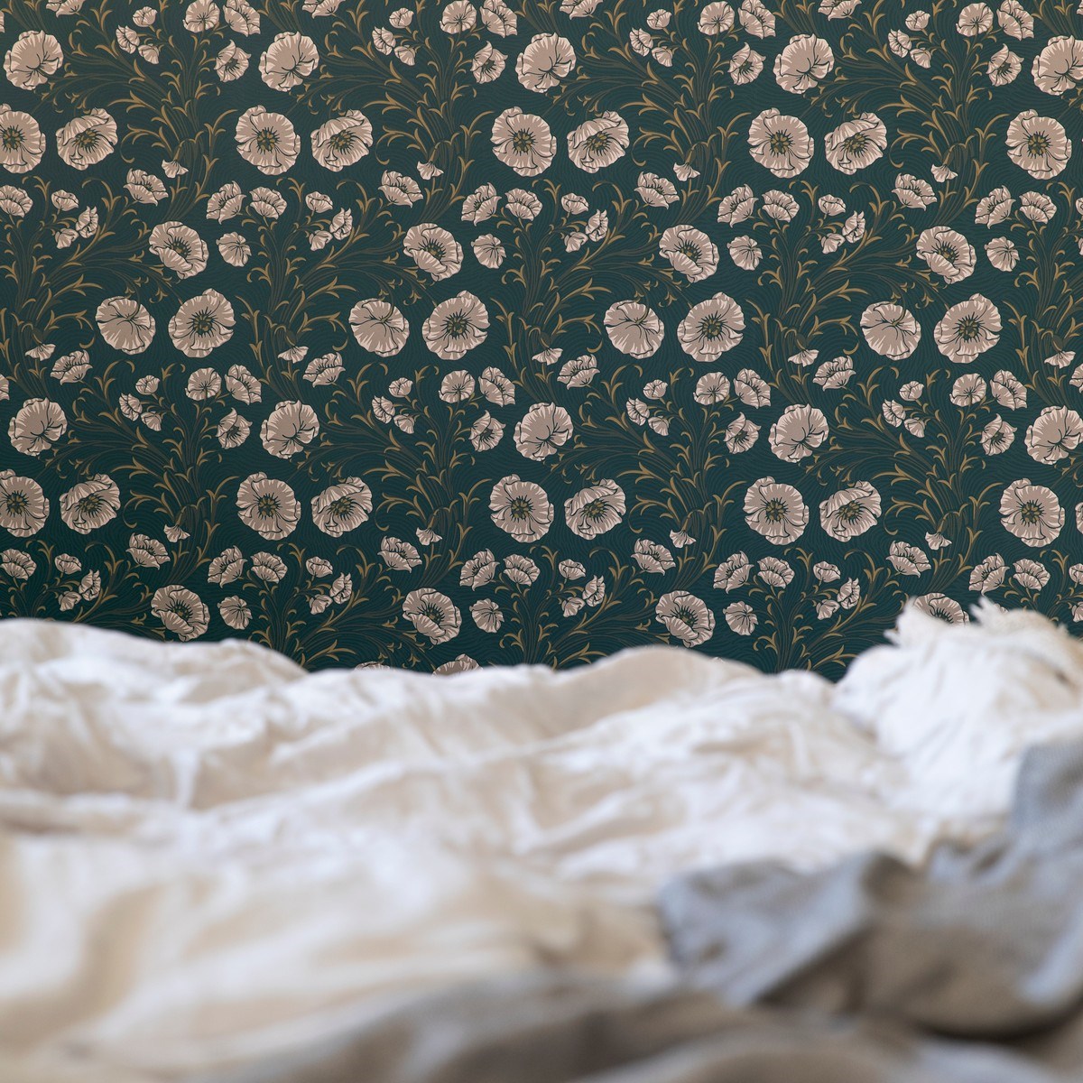 Tapet Treasured Poppy Flow 2268