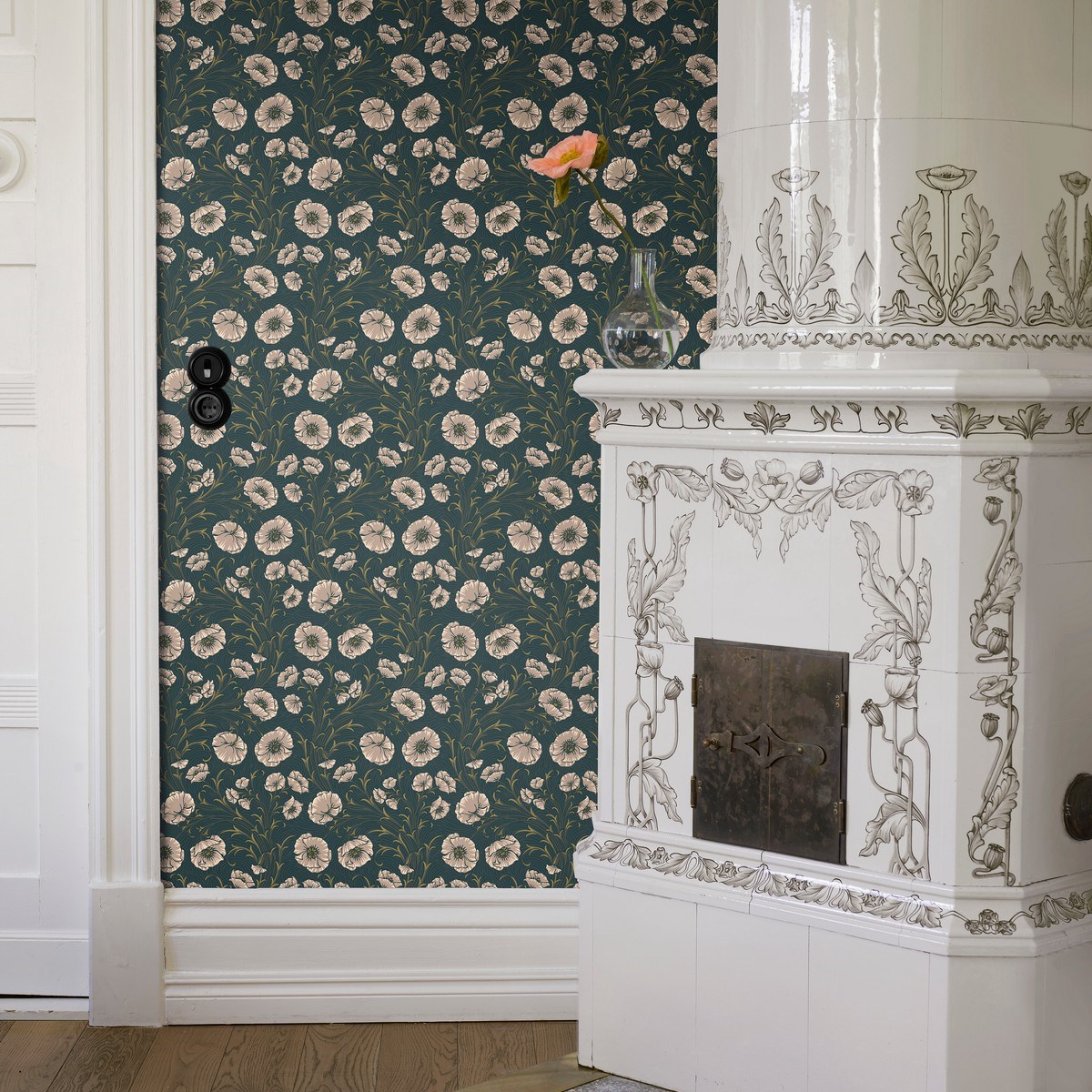 Tapet Treasured Poppy Flow 2268