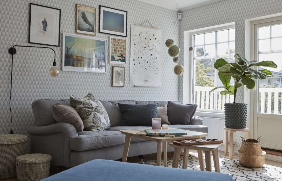 Tapet Scandinavian Designers II Arne Jacobsen Trapez 1779