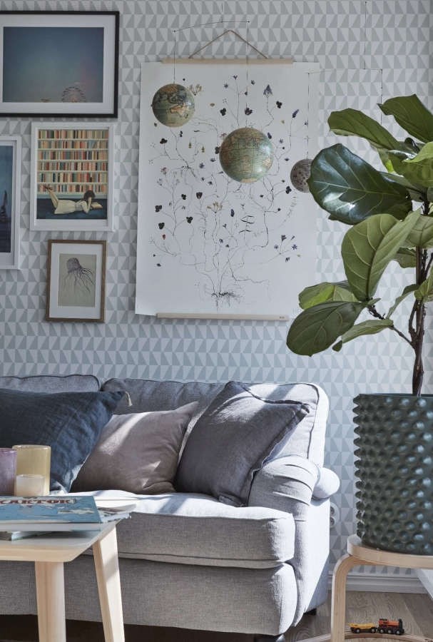 Tapet Scandinavian Designers II Arne Jacobsen Trapez 1779