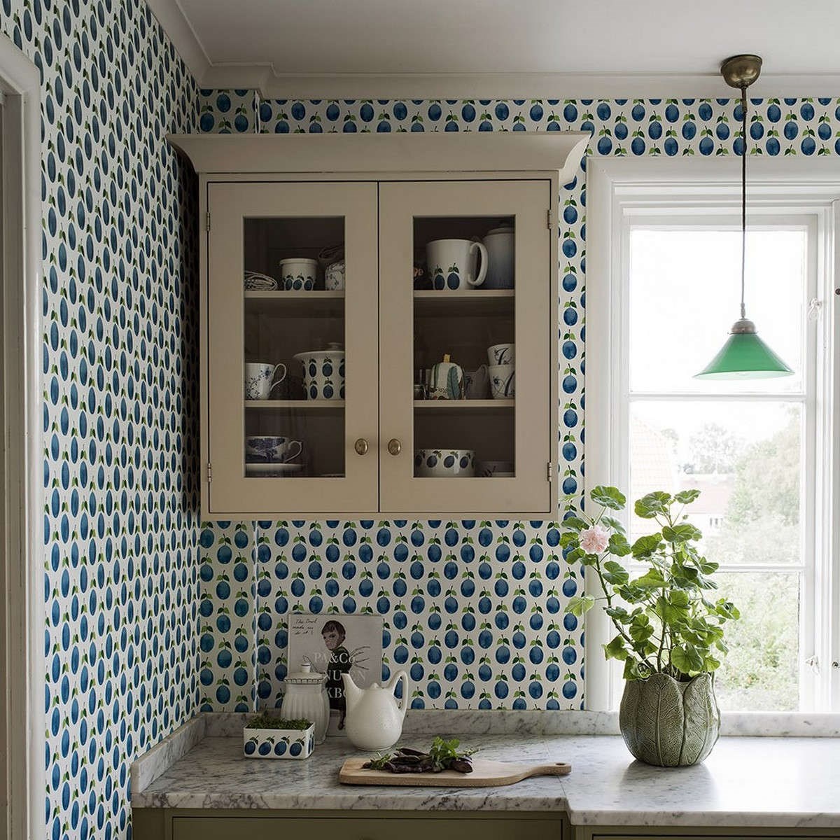 Tapet Scandinavian Designers III Stig Lindberg Prunus 1974