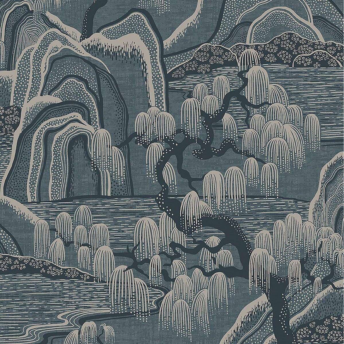 Tapet Eastern Simplicity Indigo Garden 3133