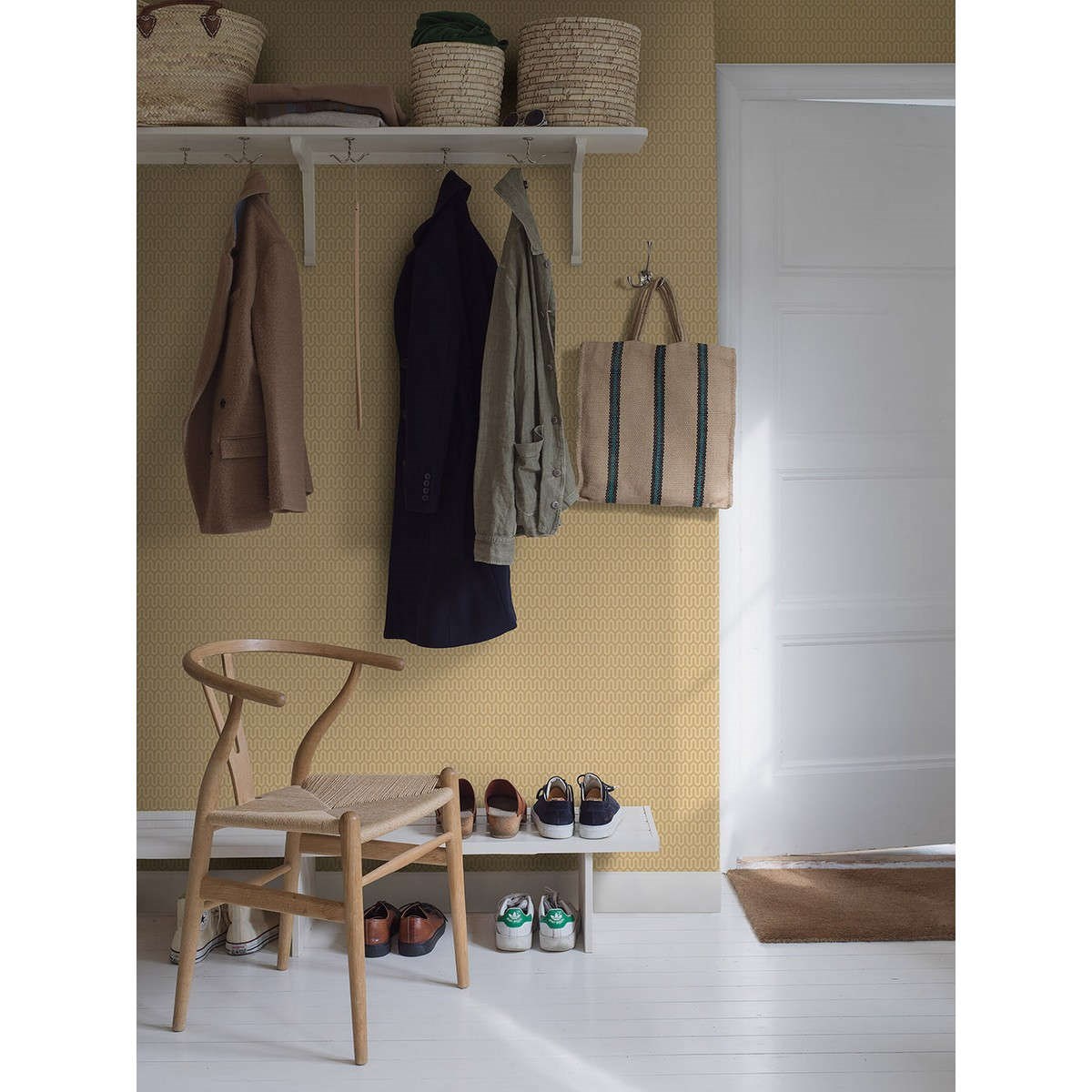 Tapet Scandinavian Designers III Arne Jacobsen Ypsilon 1988