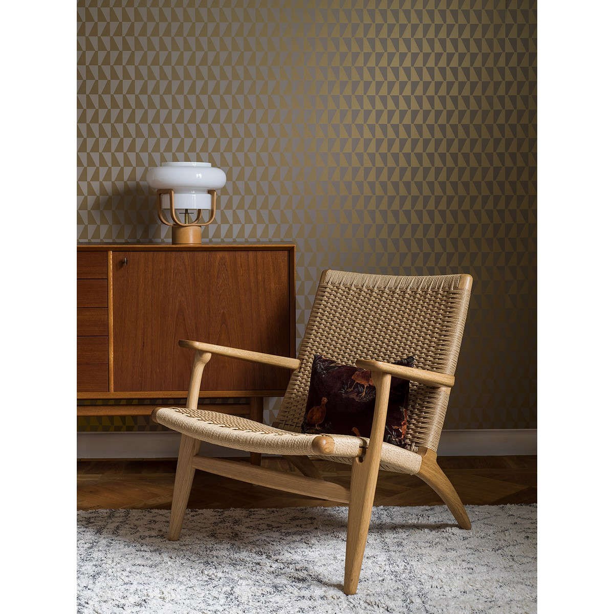 Tapet Scandinavian Designers III Arne Jacobsen Trapez 1992