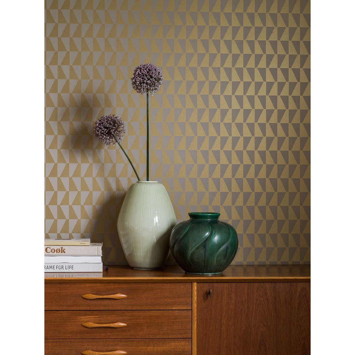 Tapet Scandinavian Designers III Arne Jacobsen Trapez 1992