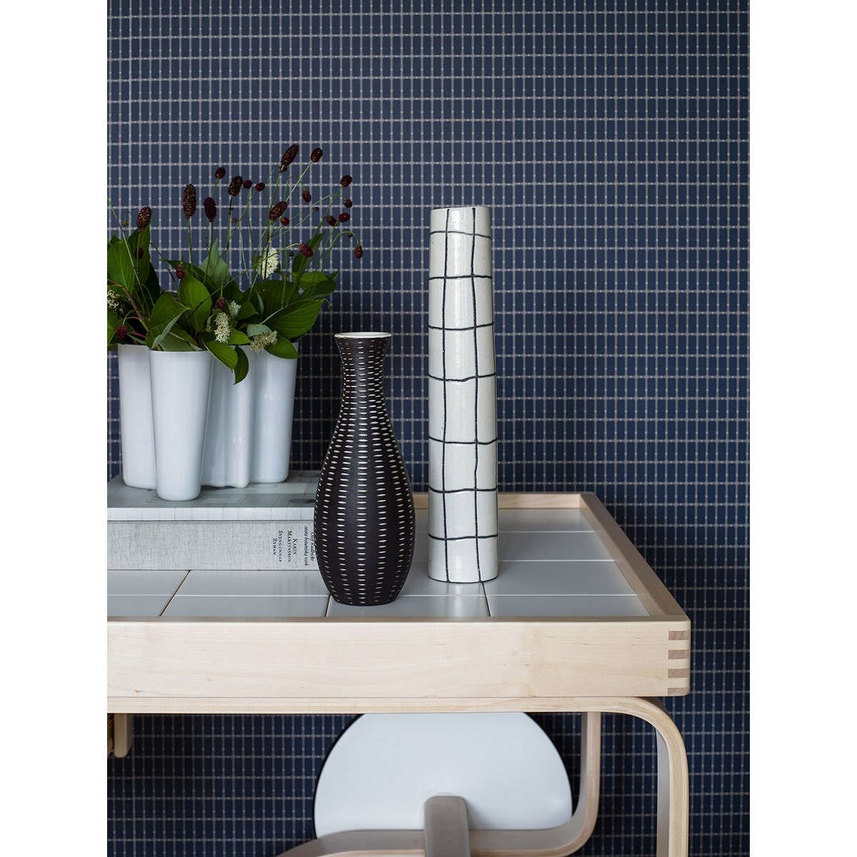 Tapet Scandinavian Designers III Alvar Aalto M.i.t 1965