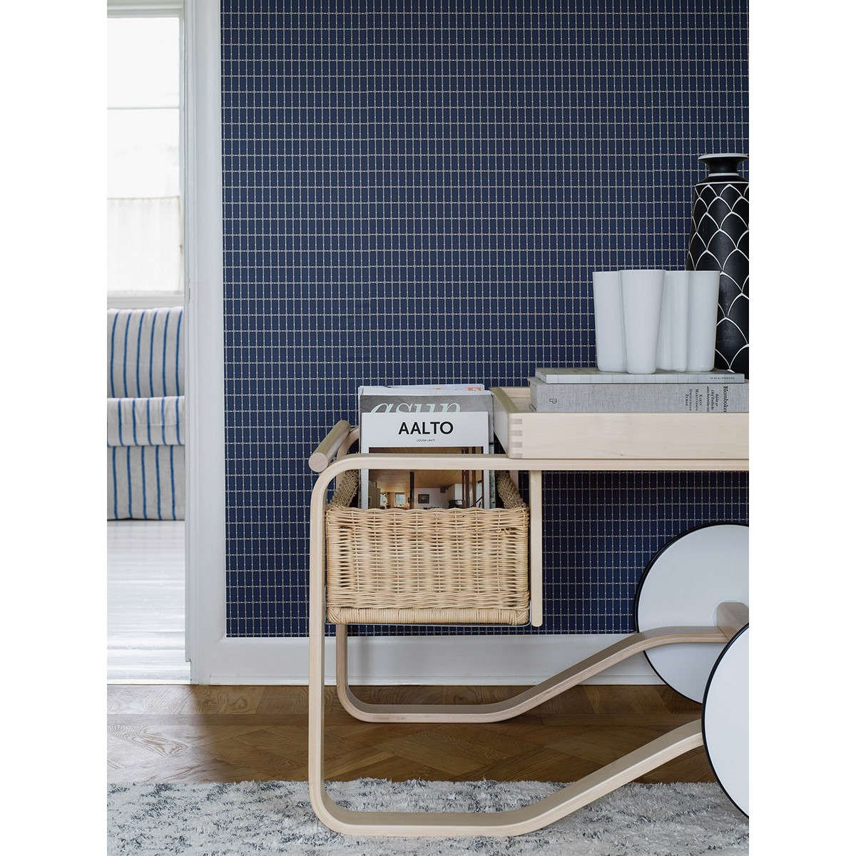 Tapet Scandinavian Designers III Alvar Aalto M.i.t 1965