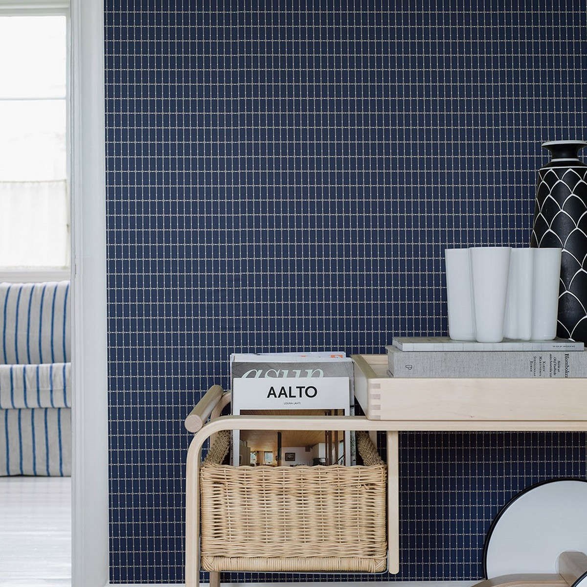 Tapet Scandinavian Designers III Alvar Aalto M.i.t 1965