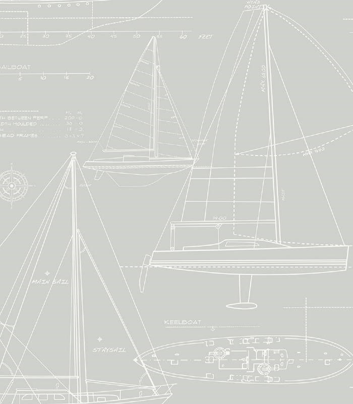 Tapet Yacht Club Yc61307
