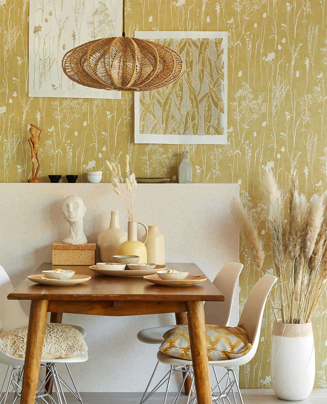 Tapet Waterfront Flowers 300812