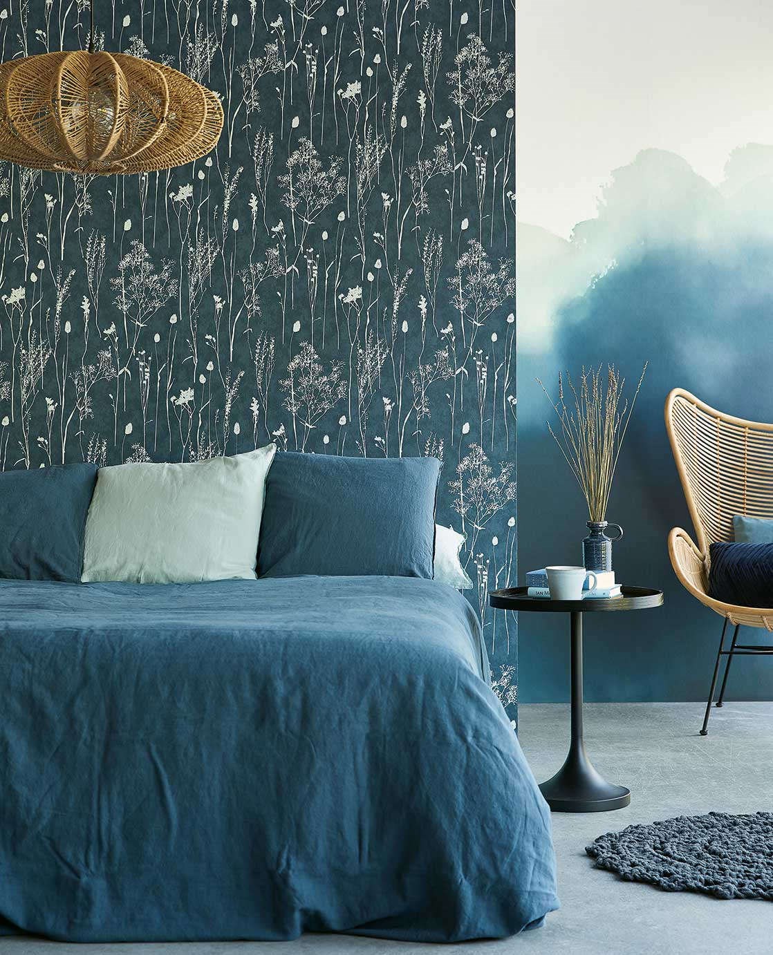 Tapet Waterfront Flowers 300814