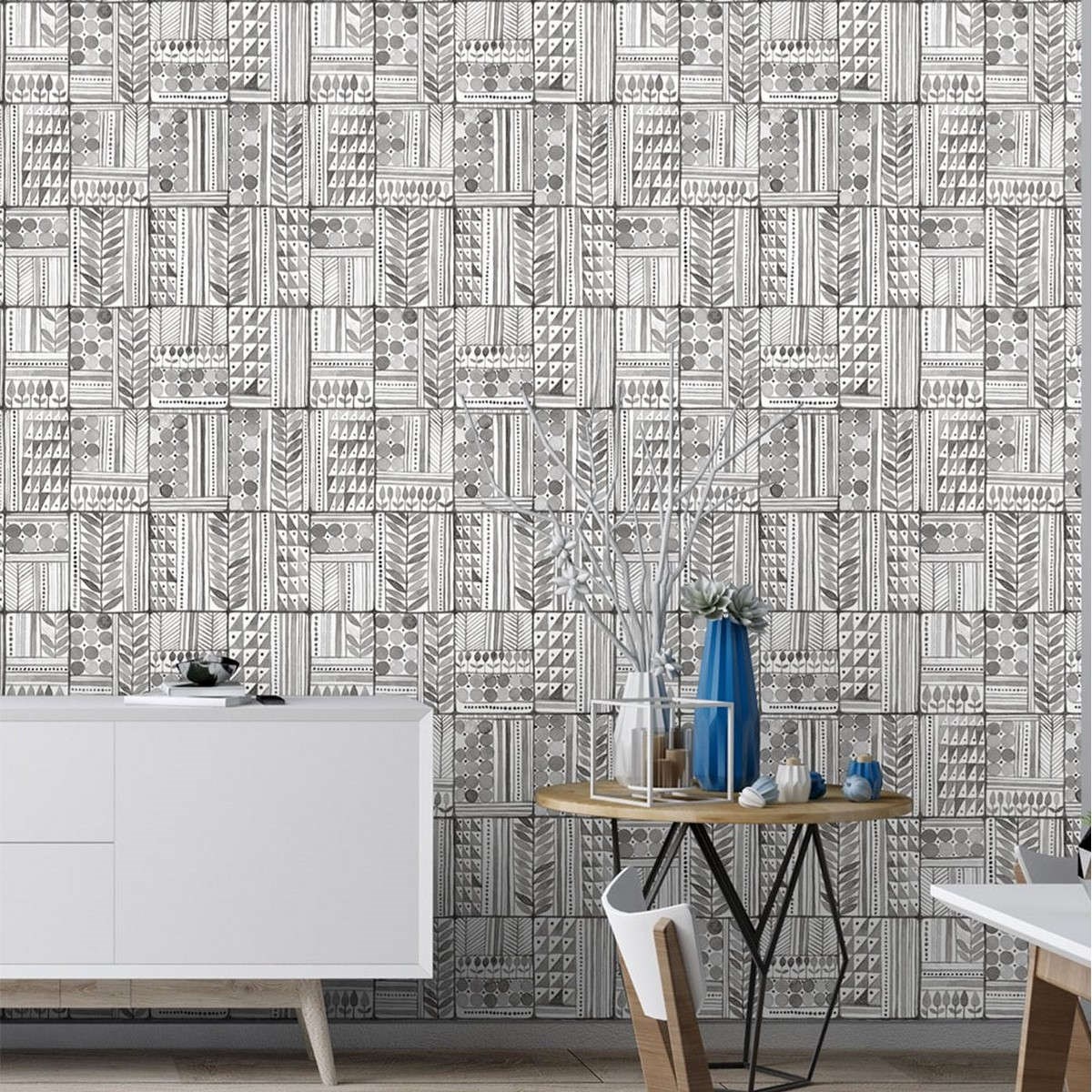 Tapet Oriental Sense Patchwork 35871