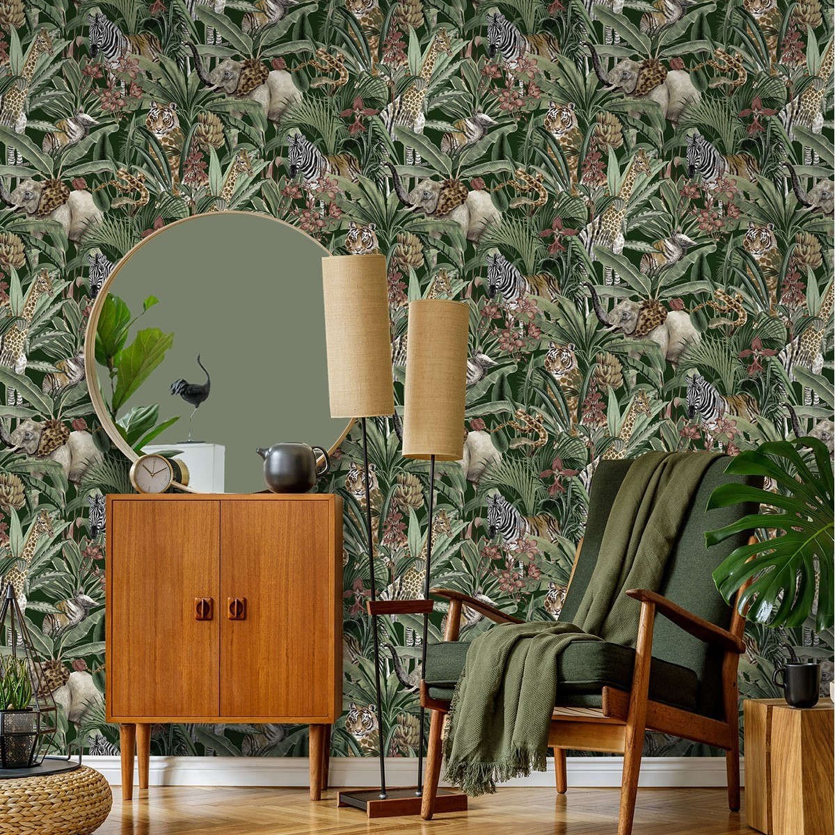 Tapet Amazonia Serengeti 91310