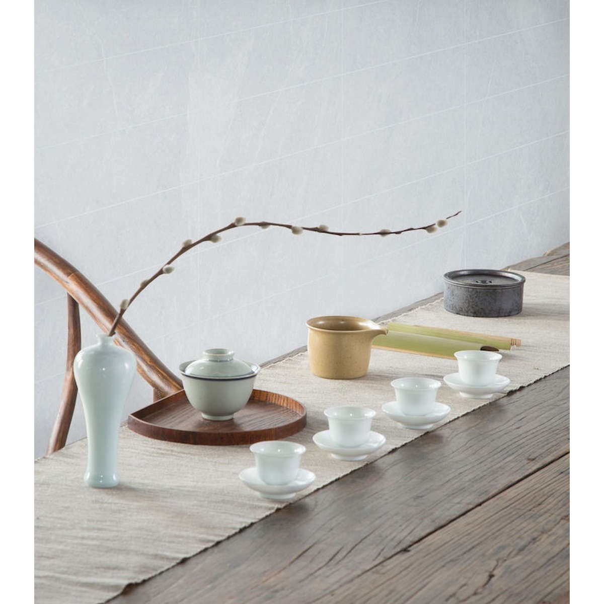 Väggskiva 10x30 Ljus Skiffer, 1200x600x22mm