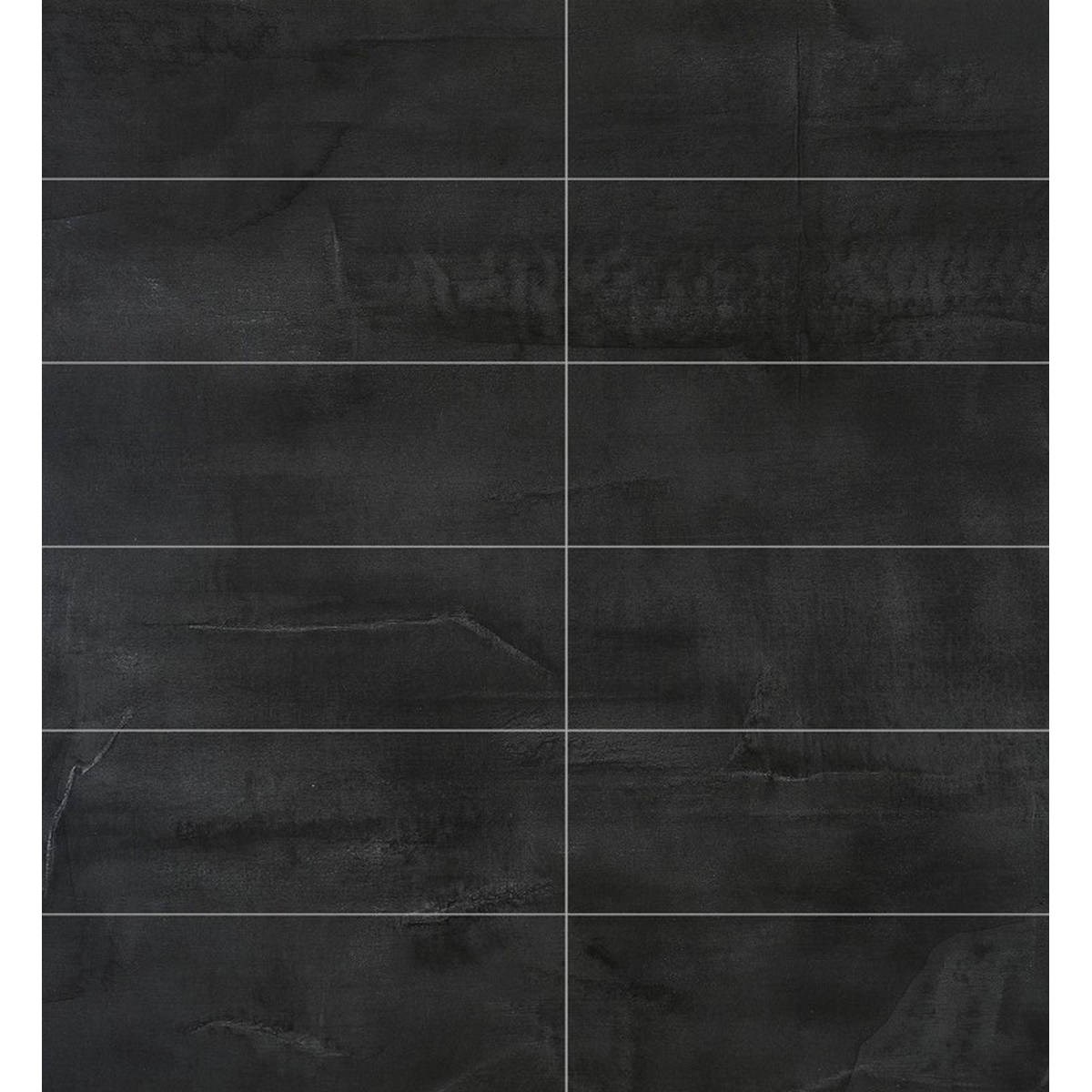 Väggskiva Kalk 10x30 Svart, 1200x600x22mm