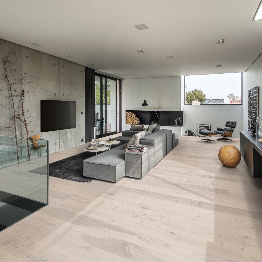 Parkettgolv Original Lux Collection Sky Ek, 1-stav, Ultramatt Lack