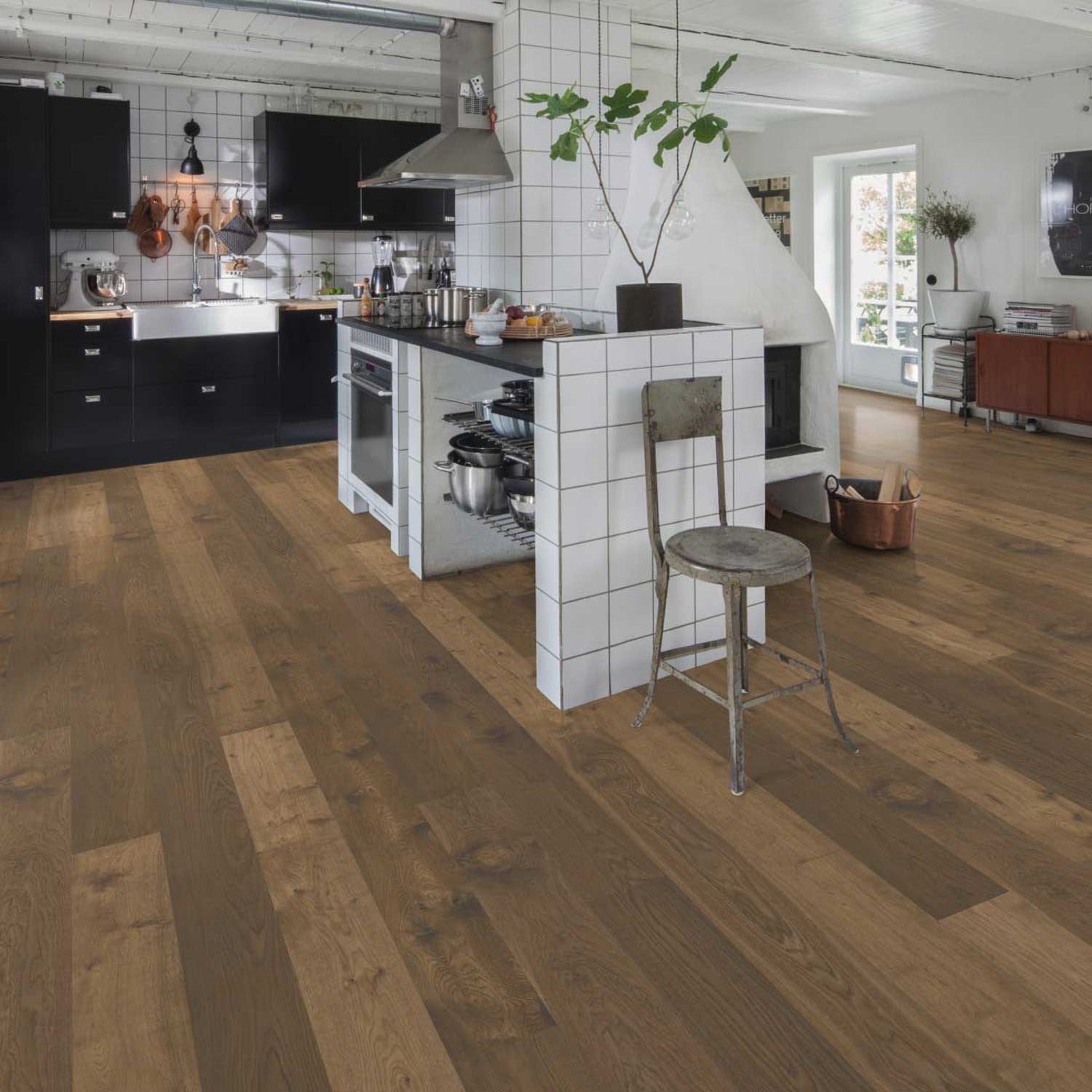 Parkettgolv Original Lux Collection Terra Ek, 1-stav, Ultramatt Lack