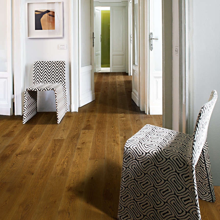 Parkettgolv Original Classic Nouveau Collection Nouveau Rich Ek, 1-stav, Mattlack