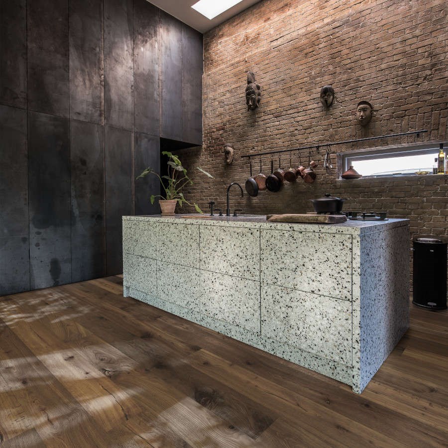 Parkettgolv Ombra 15 Mm, Olja Borst Mikrof 1-stav, Olja