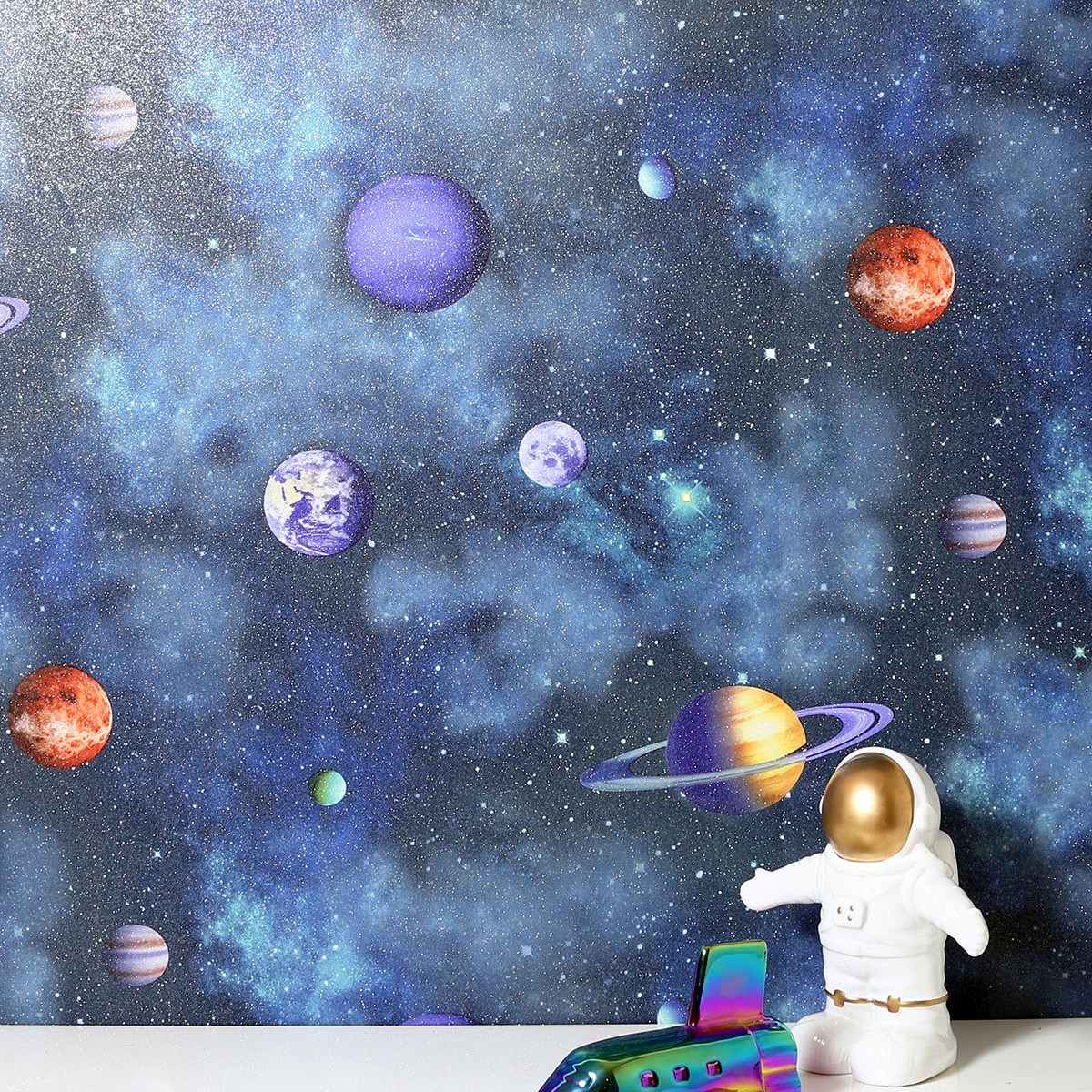 Tapet Fantasia III Solar Navy Multi 296000