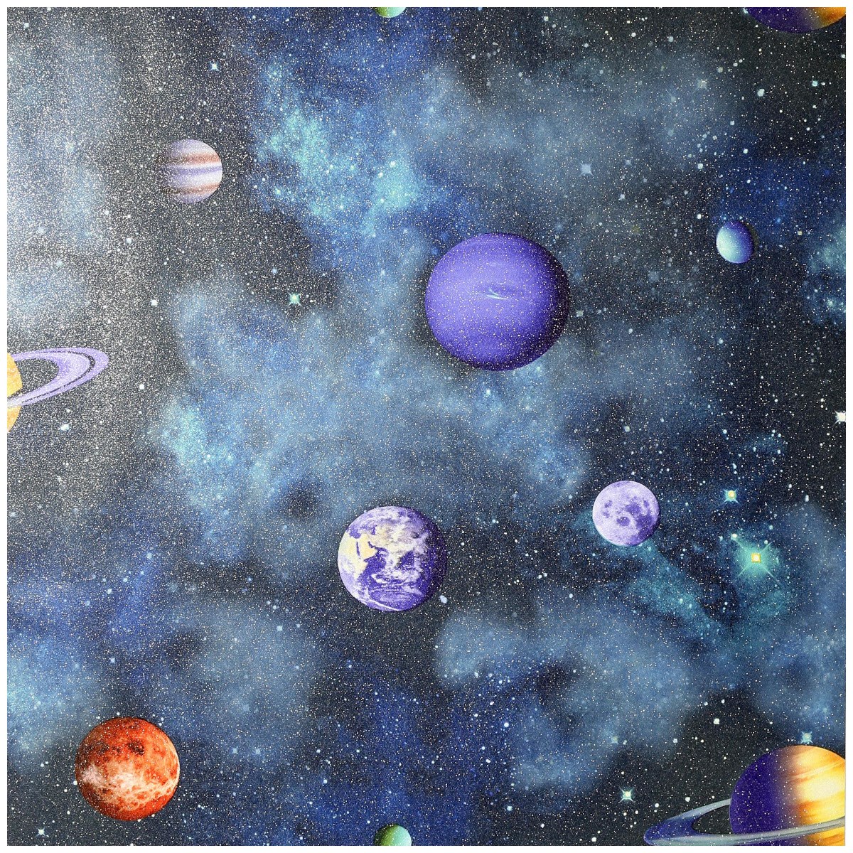 Tapet Fantasia III Solar Navy Multi 296000