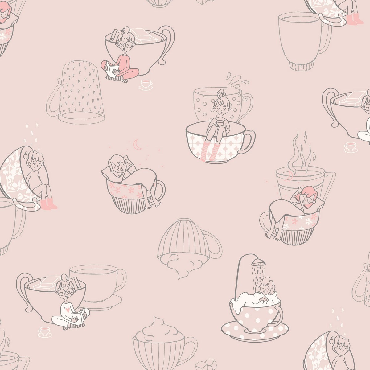 Tapet No Limits Teatime 640408