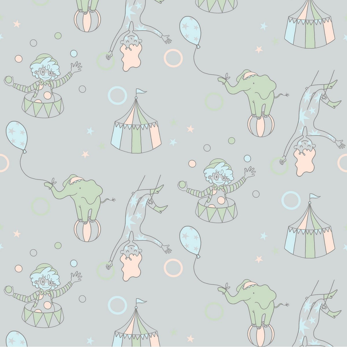 Tapet No Limits Circus 640615