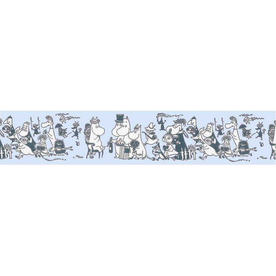 Tapetbård Muumi 4916-5