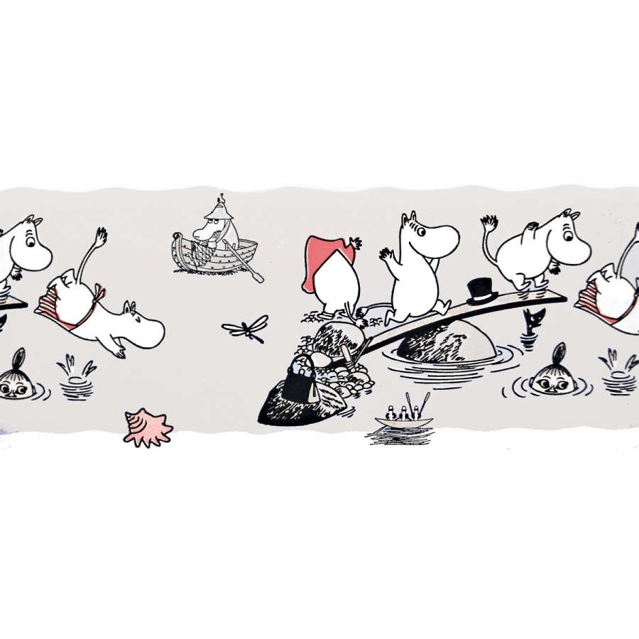 Tapetbård Muumi 4917-5