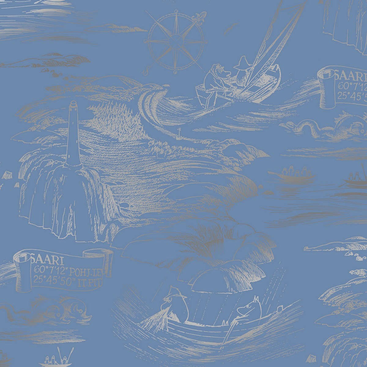 Tapet Mumin 3 5355-2