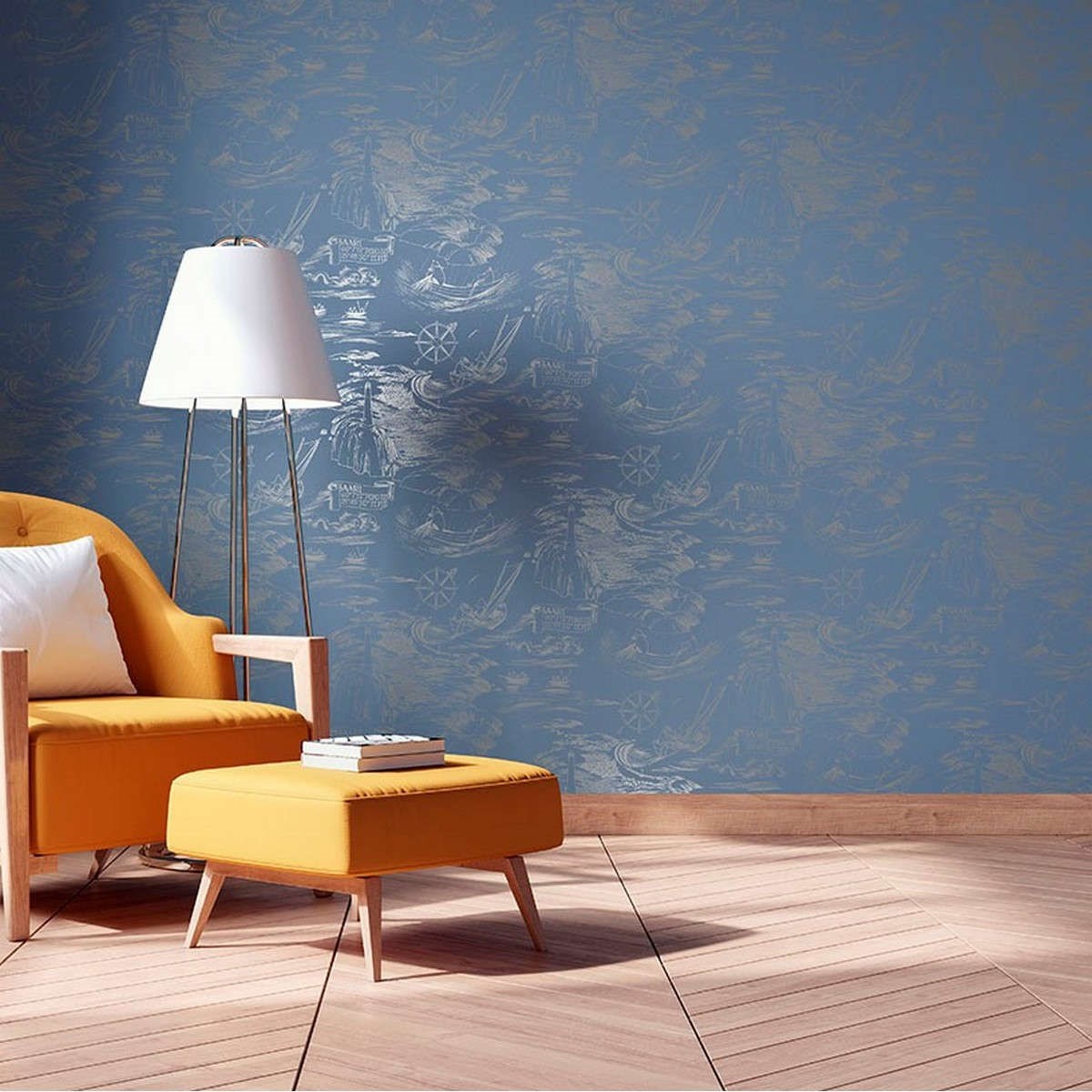 Tapet Mumin 3 5355-2