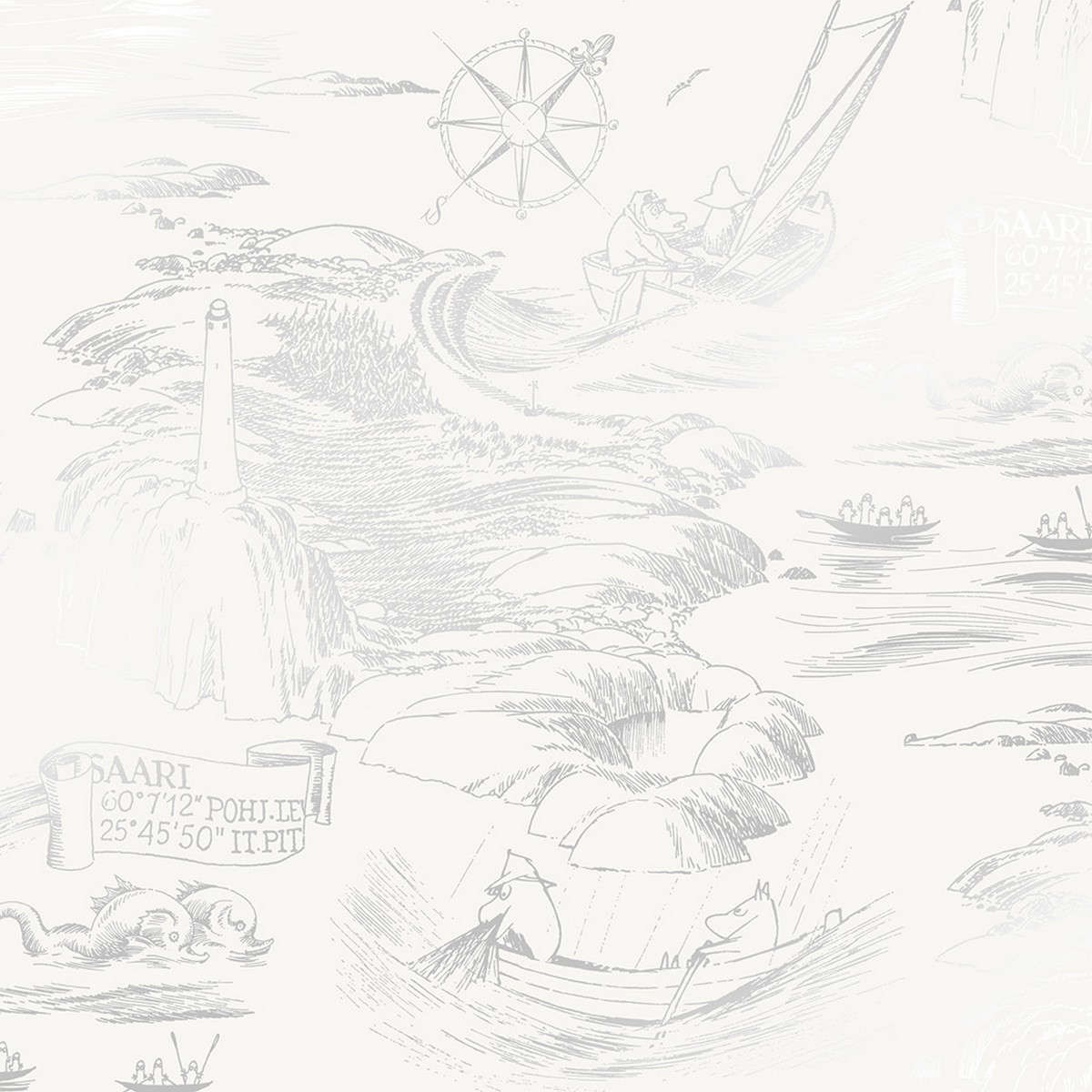 Tapet Mumin 3 5355-4