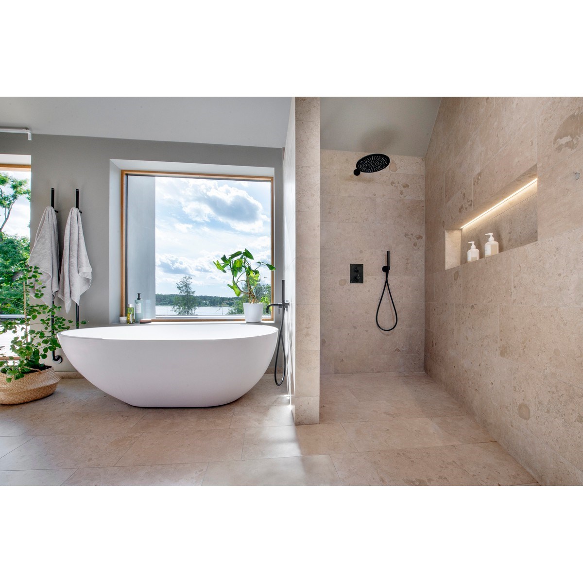 Klinker Granitkeramik Norrvange Beige J36 Beige, 30x60cm, Matt