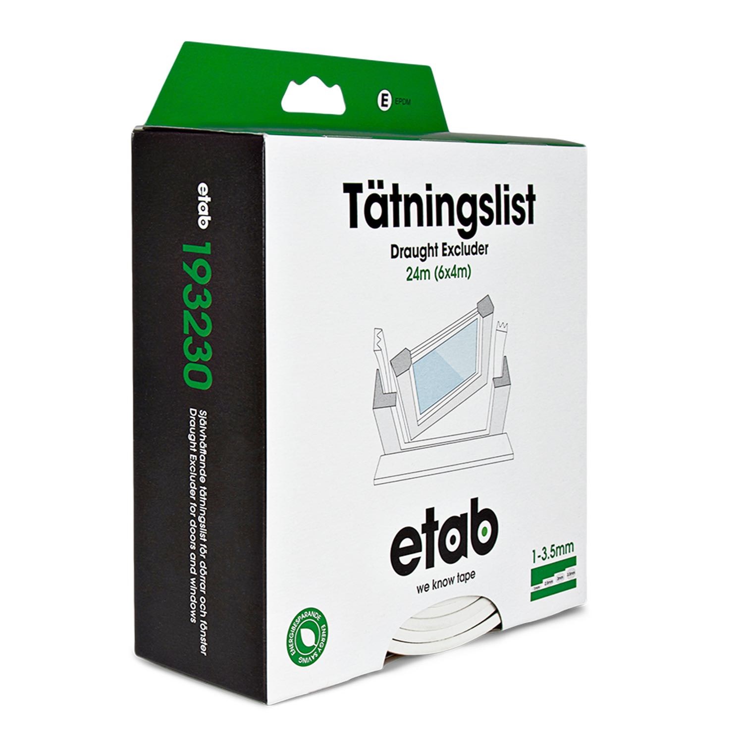 Tätningslist Prof E-list  E-list 24m