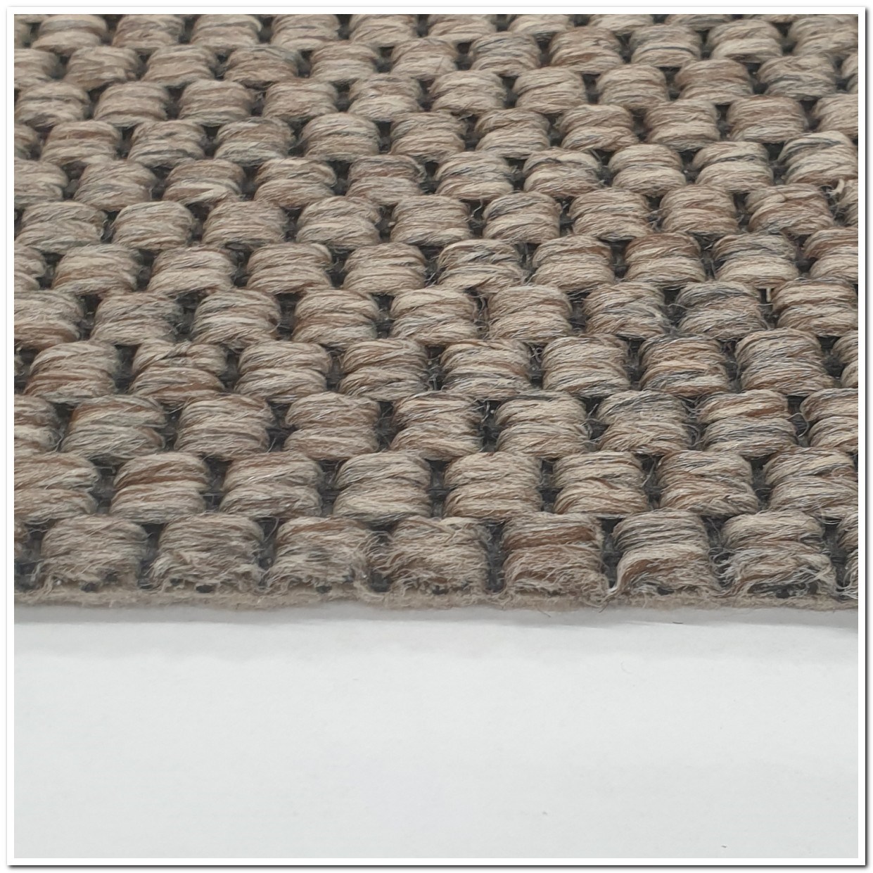 Heltäckningsmatta Tweed 15 400cm, Brun