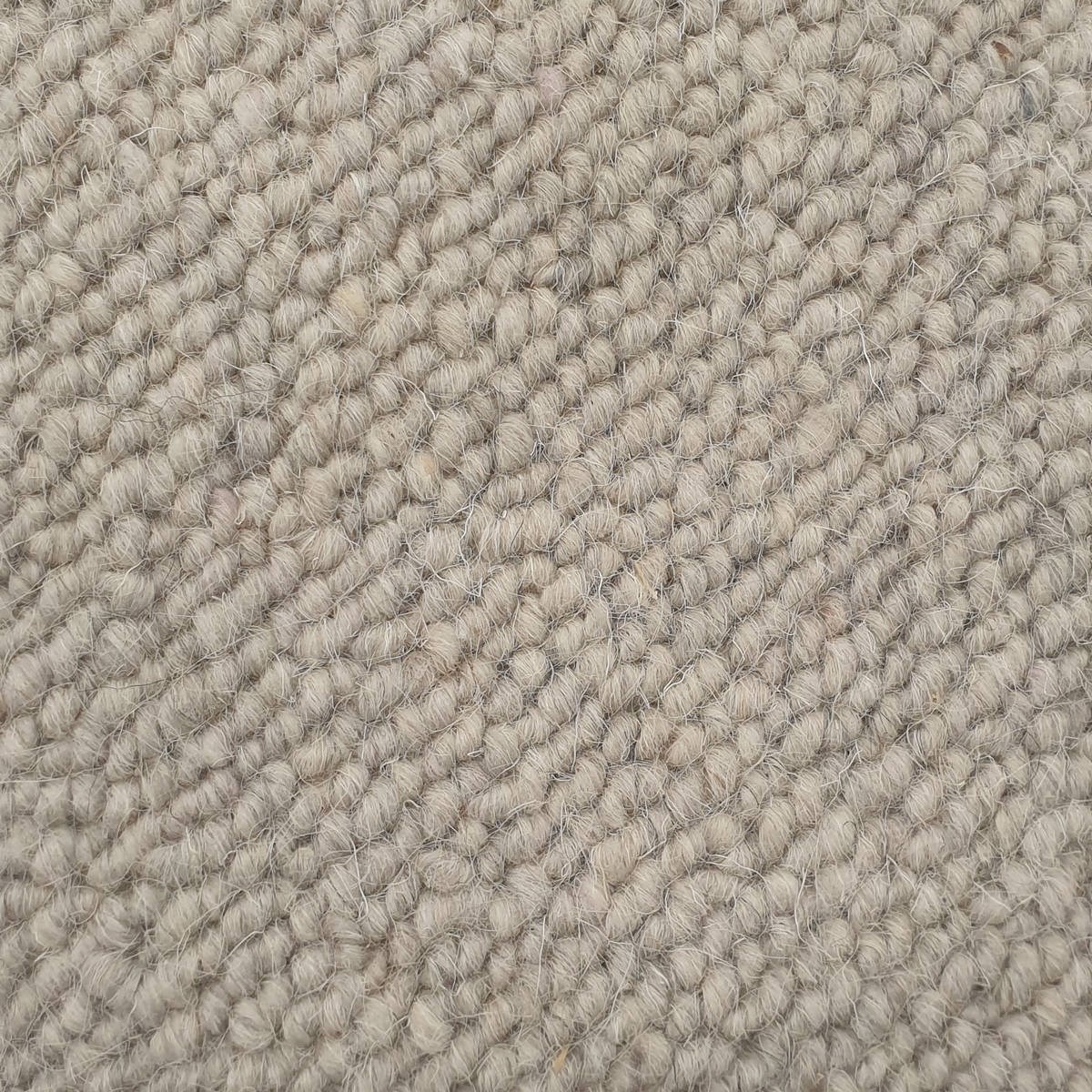 Heltäckningsmatta Canberra Wool 174 400cm, Silver