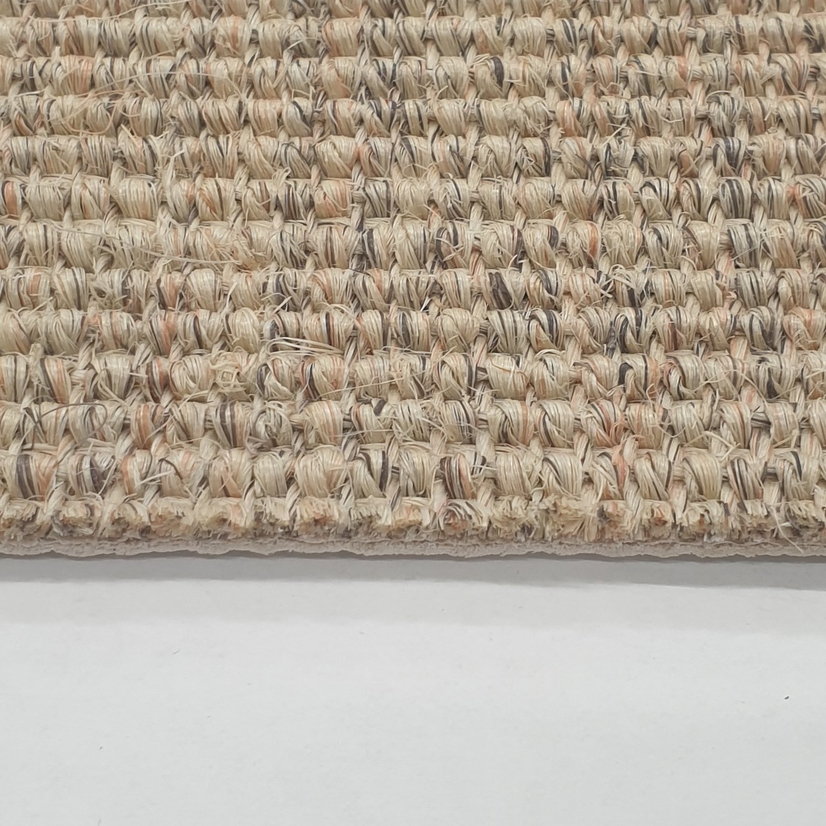 Heltäckningsmatta Sisal Bouclé 41 400cm, Ljusbeige