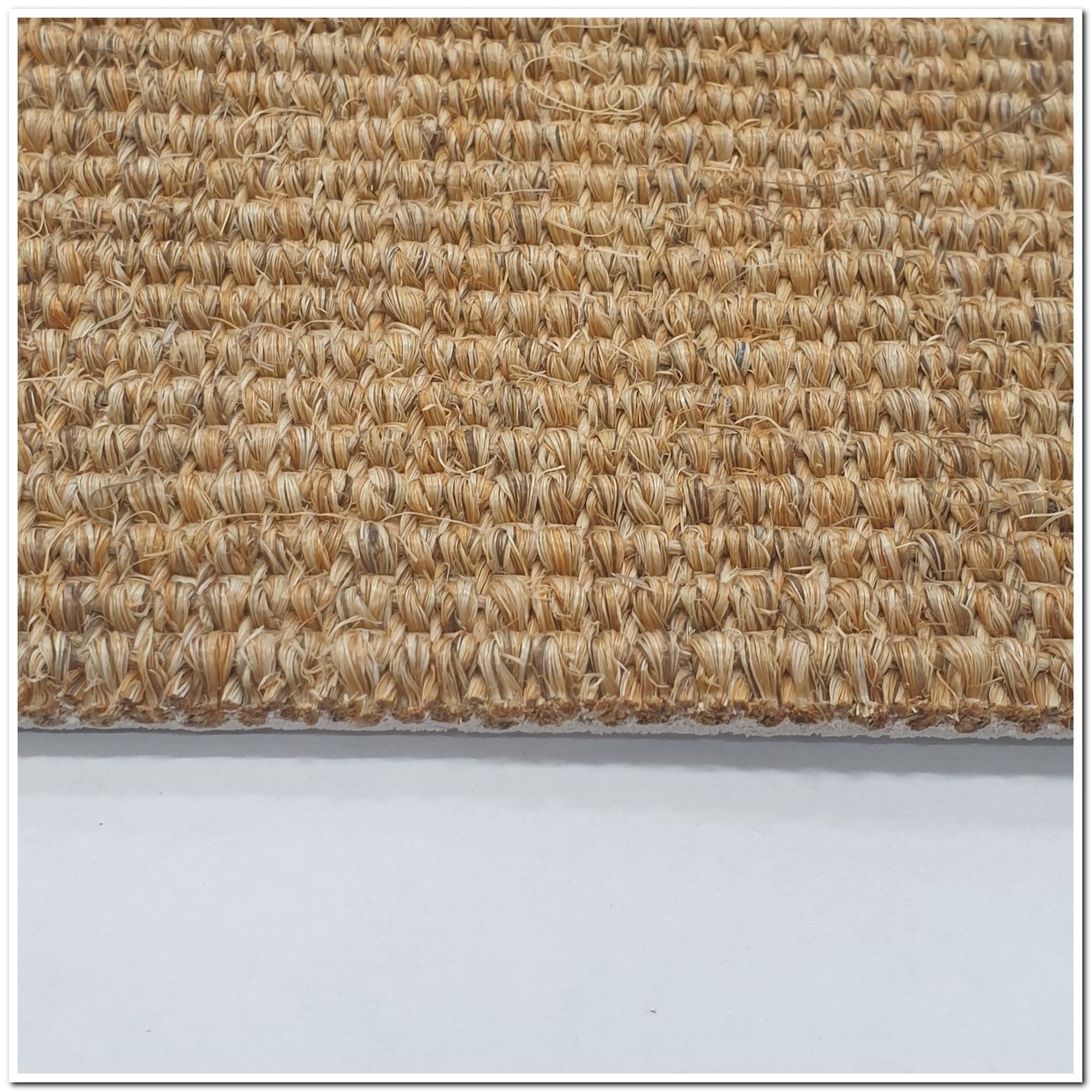 Heltäckningsmatta Sisal Bouclé 11 400cm, Ljusbeige