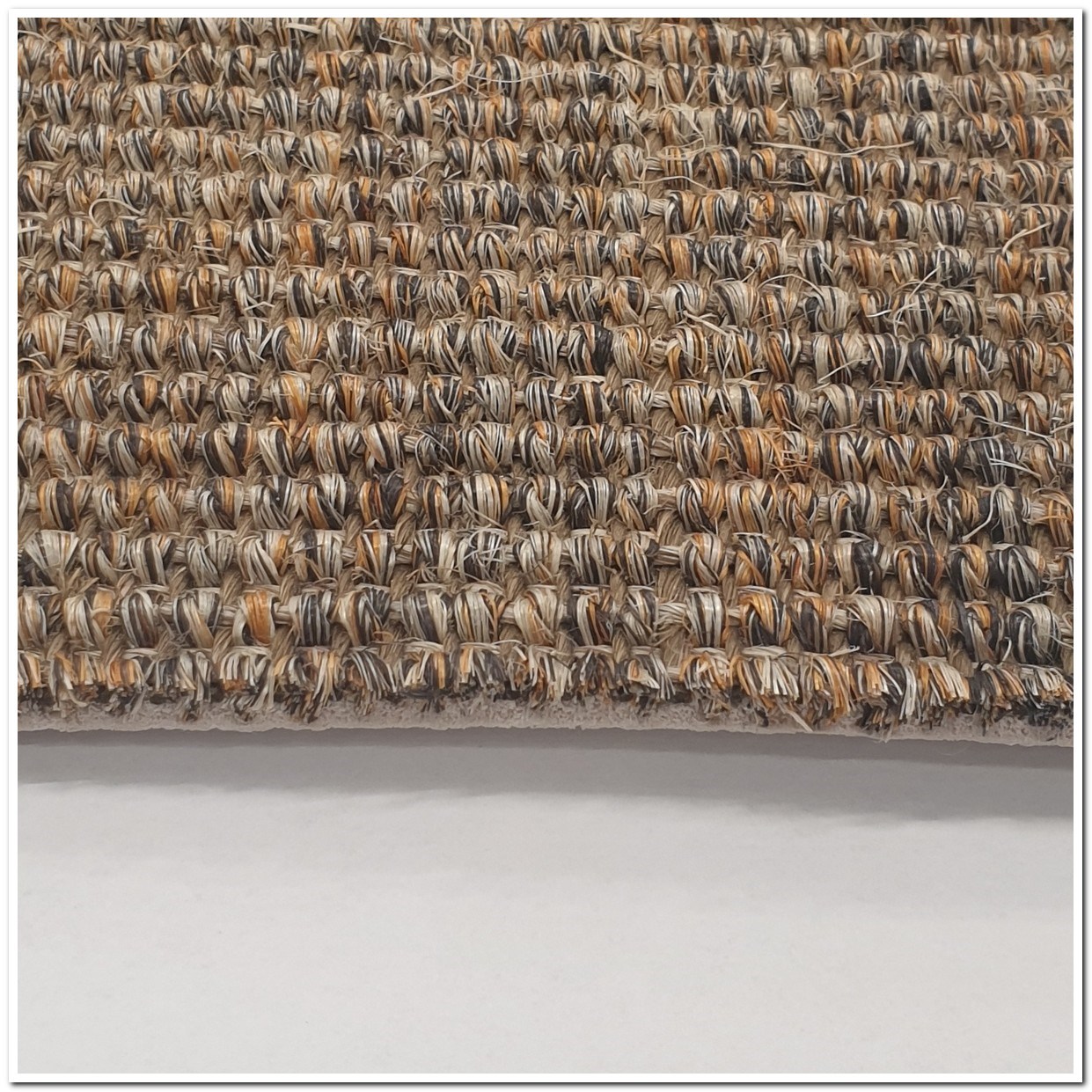 Heltäckningsmatta Sisal Bouclé 33 400cm, Guld