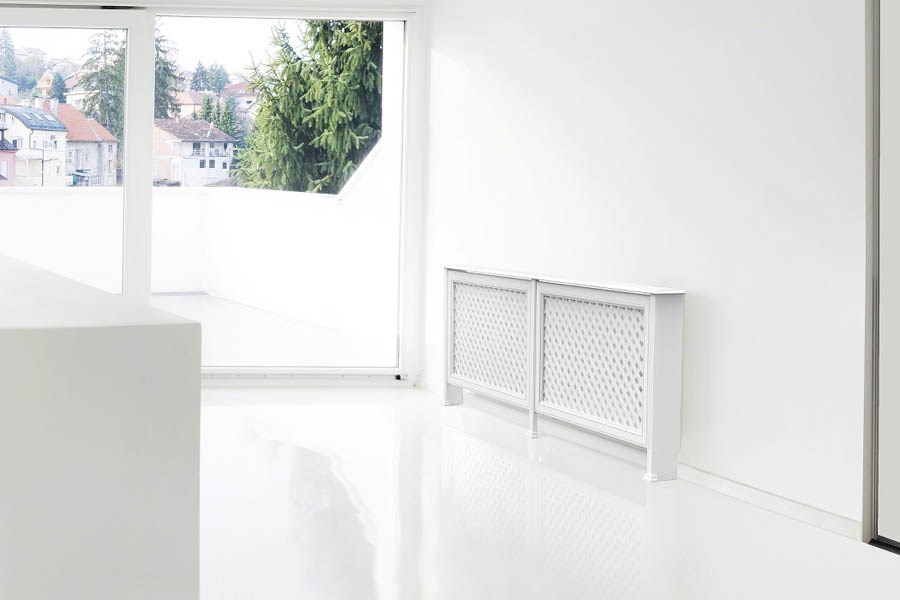 Elementskydd Klara 76cm, Vit