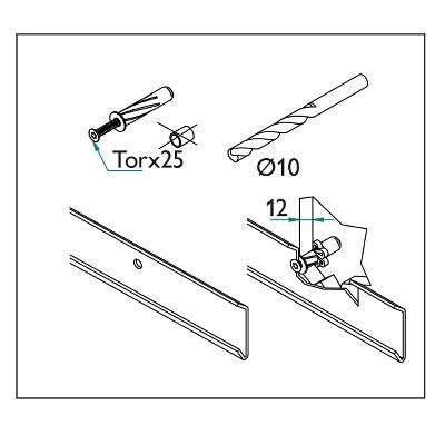 Expanderplugg För Enkelgips, 4-pack
