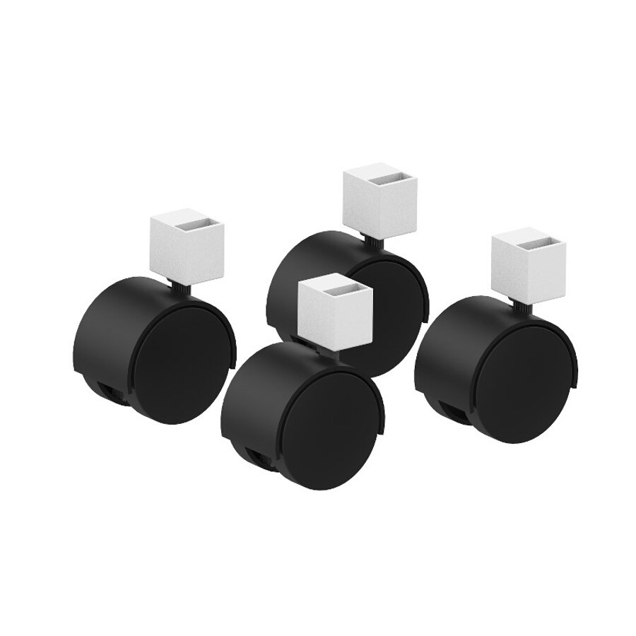 Hjul Till Stativ 4-pack Svart